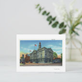 Carte Postale Vue extérieure de l'hôtel de ville 3 (Debout devant)