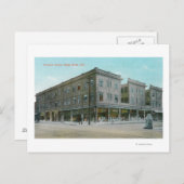 Carte Postale Vue extérieure de l'hôtel Overton # 2 (Devant / Derrière)