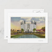 Carte Postale Vue extérieure de l'immeuble de voyage (Devant / Derrière)