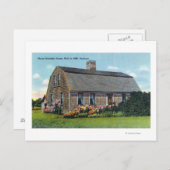 Carte Postale Vue extérieure de Myles Standish House (Devant / Derrière)