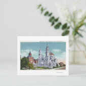 Carte Postale Vue extérieure de Notre-Dame de la Victoire Nat'l (Debout devant)