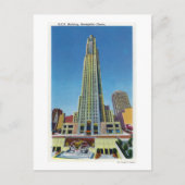 Carte Postale Vue extérieure de RCA Bldg, Rockefeller Center (Devant)