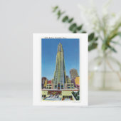 Carte Postale Vue extérieure de RCA Bldg, Rockefeller Center (Debout devant)