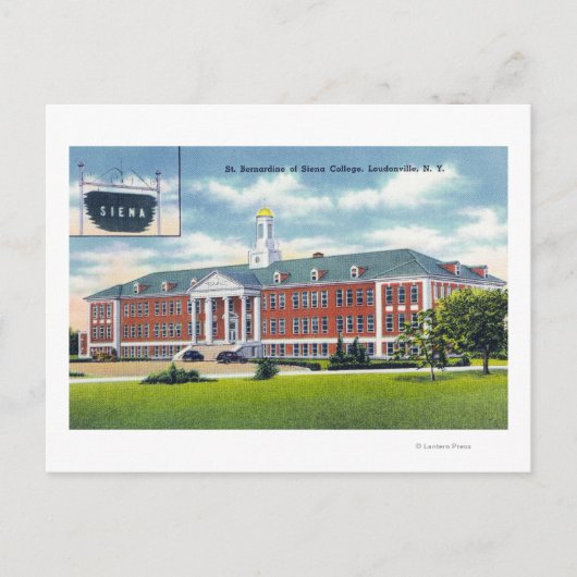 Carte Postale Vue extérieure de Saint Bernardine de Sienne (Devant)