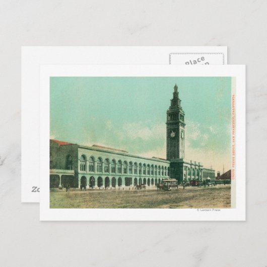Carte Postale Vue extérieure de Union Ferry Depot (Devant / Derrière)