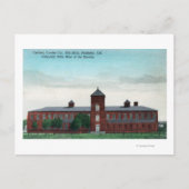 Carte Postale Vue extérieure des aciéries de soie Currier Co (Devant)