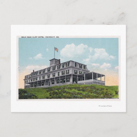 Carte Postale Vue extérieure du Bald Head Cliff Hotel (Devant)