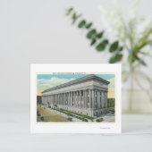 Carte Postale Vue extérieure du bâtiment éducatif de l'État (Debout devant)