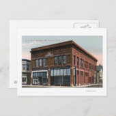 Carte Postale Vue extérieure du bâtiment IOOF (Devant / Derrière)