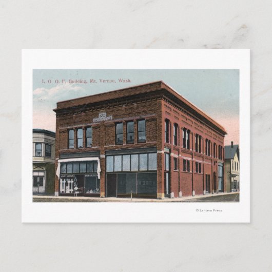 Carte Postale Vue extérieure du bâtiment IOOF (Devant)