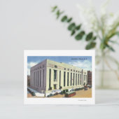 Carte Postale Vue extérieure du bureau de poste # 2 (Debout devant)