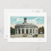 Carte Postale Vue extérieure du bureau de poste 2 (Devant / Derrière)