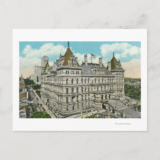 Carte Postale Vue extérieure du Capitole de l'État et du bureau (Devant)