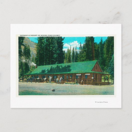 Carte Postale Vue extérieure du Dardanelle Resort (Devant)