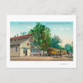 Carte Postale Vue extérieure du dépôt électrique du Nord (Devant)