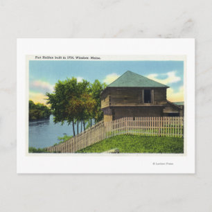 Carte Postale Vue extérieure du fort Halifax