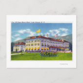 Carte Postale Vue extérieure du Fort William Henry Hotel (Devant)