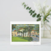 Carte Postale Vue extérieure du Hall des sources (Debout devant)