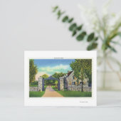 Carte Postale Vue extérieure du logis d'entrée (Debout devant)