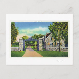 Carte Postale Vue extérieure du logis d'entrée