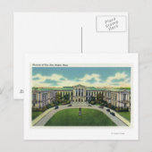 Carte Postale Vue extérieure du Musée des Beaux-Arts # 2 (Devant / Derrière)