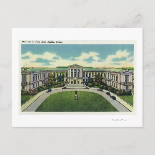 Carte Postale Vue extérieure du Musée des Beaux-Arts # 2 (Devant)