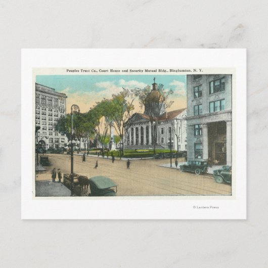 Carte Postale Vue extérieure du palais de justice (Devant)