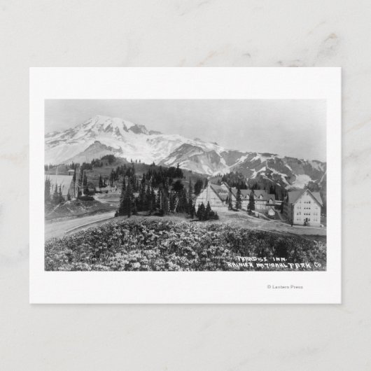 Carte Postale Vue extérieure du Paradise Inn (Devant)