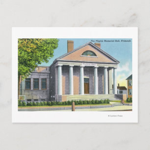 Carte Postale Vue extérieure du Pilgrim Memorial Hall