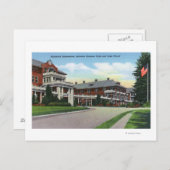 Carte Postale Vue extérieure du Sanatorium Raybrook (Devant / Derrière)