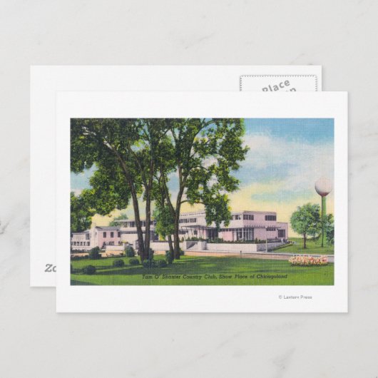 Carte Postale Vue extérieure du Tam O'Shanter Country Club (Devant / Derrière)