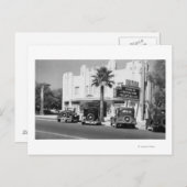 Carte Postale Vue extérieure du théâtre Fontana (Devant / Derrière)