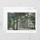 Carte Postale Vue extérieure du tribunal de comté (Devant / Derrière)