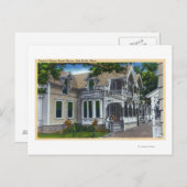 Carte Postale Vue extérieure d'une maison typique de pain de gin (Devant / Derrière)