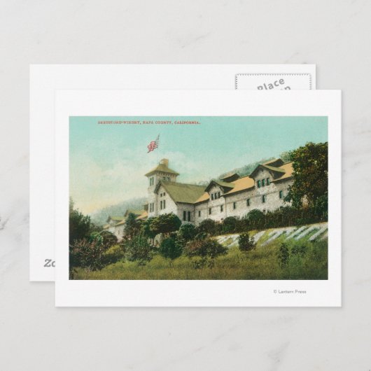 Carte Postale Vue extérieure sur la cave Greystone (Devant / Derrière)