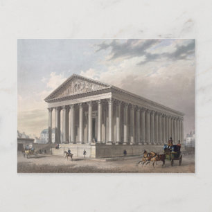 Carte Postale Vue extérieure sur la Madeleine, Paris