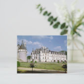 Carte Postale Vue extérieure sur le Donjon (Debout devant)