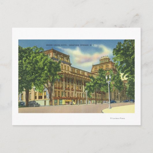 Carte Postale Vue extérieure sur le Grand Union Hotel (Devant)