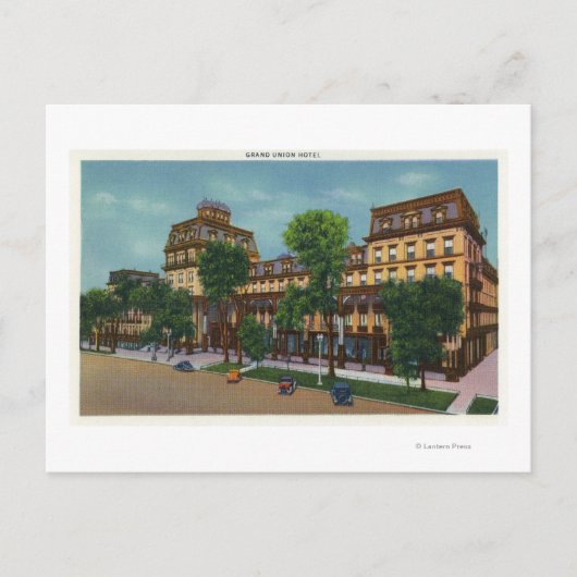 Carte Postale Vue extérieure sur le Grand Union Hotel # 2 (Devant)