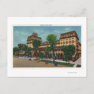 Carte Postale Vue extérieure sur le Grand Union Hotel # 2