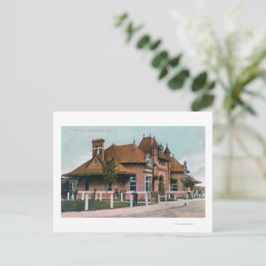 Carte Postale Vue externe du dépôt OSL Nampa, ID (Debout devant)