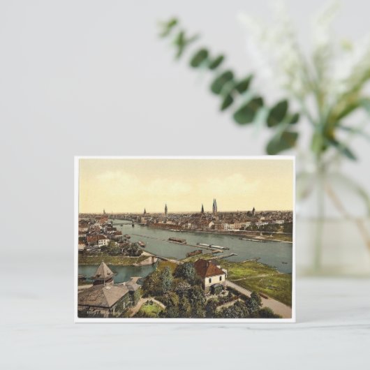 Carte Postale Vue générale, Brême, Allemagne classique Photochro (Debout devant)