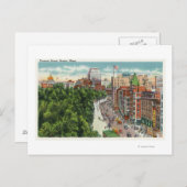 Carte Postale Vue générale de la rue Tremont (Devant / Derrière)