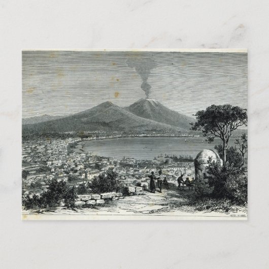 Carte Postale Vue générale de Naples (Devant)