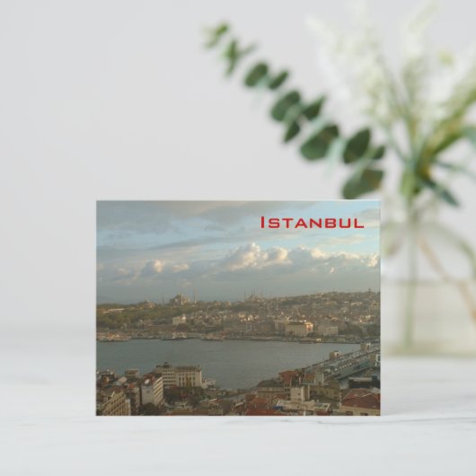Carte Postale Vue générale d'Istanbul (Debout devant)