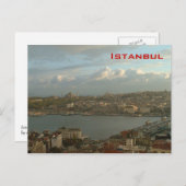 Carte Postale Vue générale d'Istanbul (Devant / Derrière)