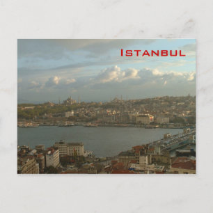 Carte Postale Vue générale d'Istanbul