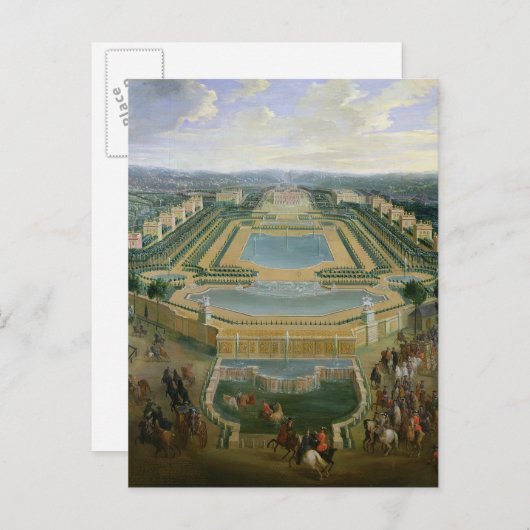 Carte Postale Vue générale du Château (Devant / Derrière)