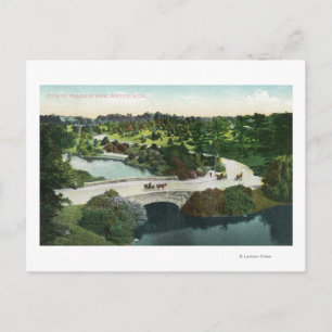 Carte Postale Vue générale du parc Franklin