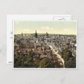 Carte Postale Vue générale et High Street, Oxford, Angleterre (Devant / Derrière)